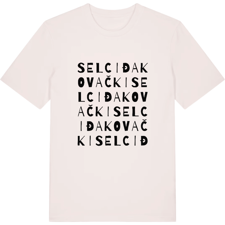 Selci Đakovački ordlek t-shirt – t-shirt från PinShirt