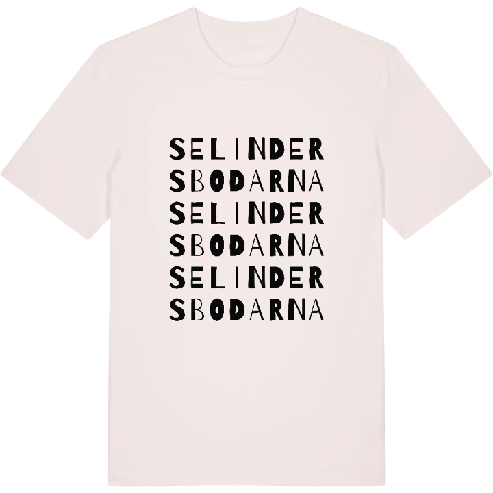 Selindersbodarna ordlek t-shirt – t-shirt från PinShirt