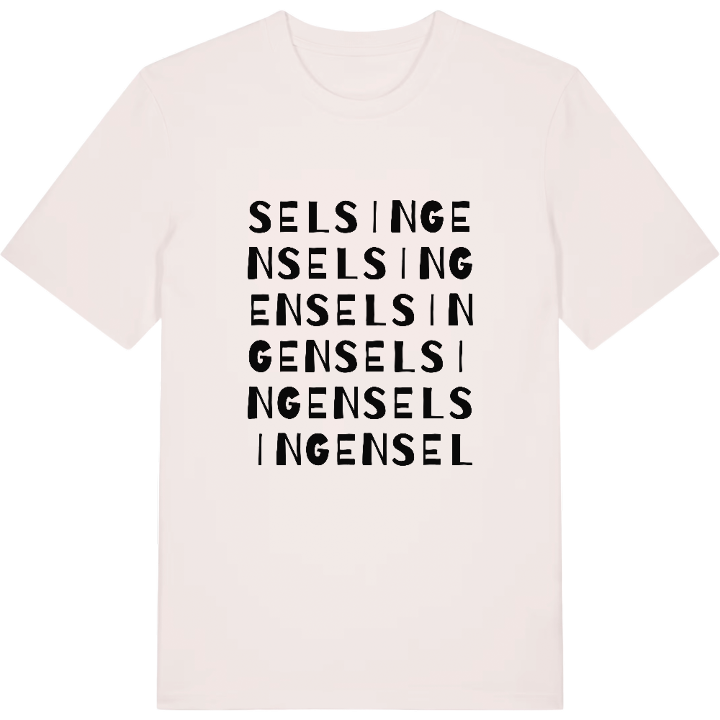 Selsingen ordlek t-shirt – t-shirt från PinShirt