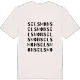 Selsmon ordlek t-shirt