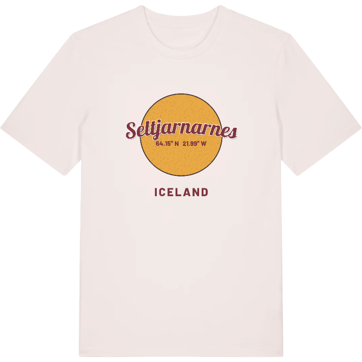 Seltjarnarnes cirkel t-shirt – t-shirt från PinShirt