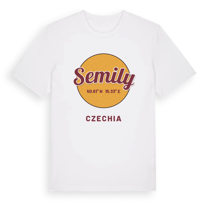 Semily cirkel t-shirt – t-shirt från PinShirt