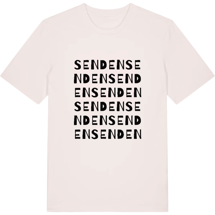 Senden ordlek t-shirt – t-shirt från PinShirt