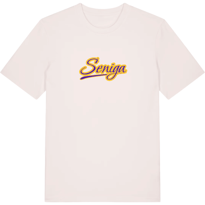 Seniga baseball t-shirt – t-shirt från PinShirt