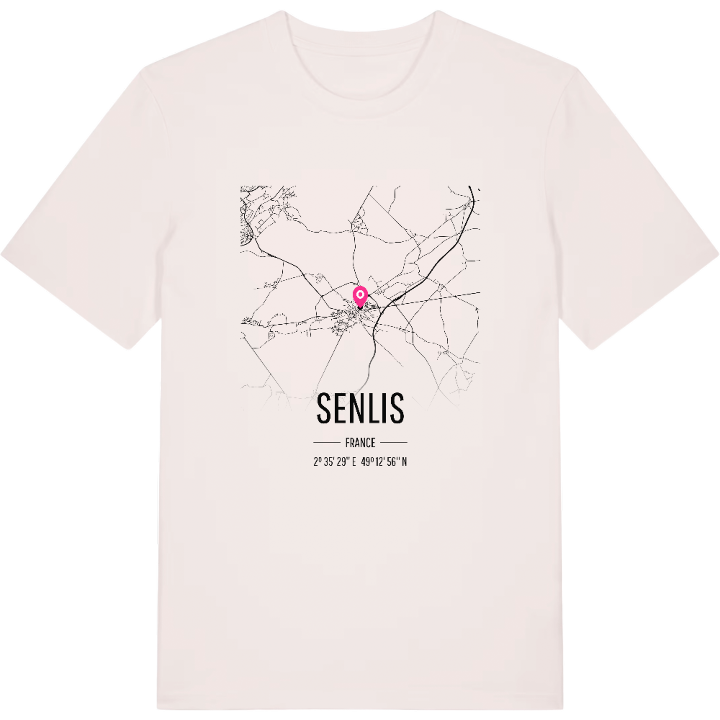 Senlis karta t-shirt – t-shirt från PinShirt