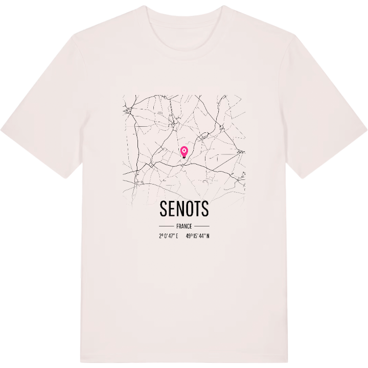 Senots karta t-shirt – t-shirt från PinShirt