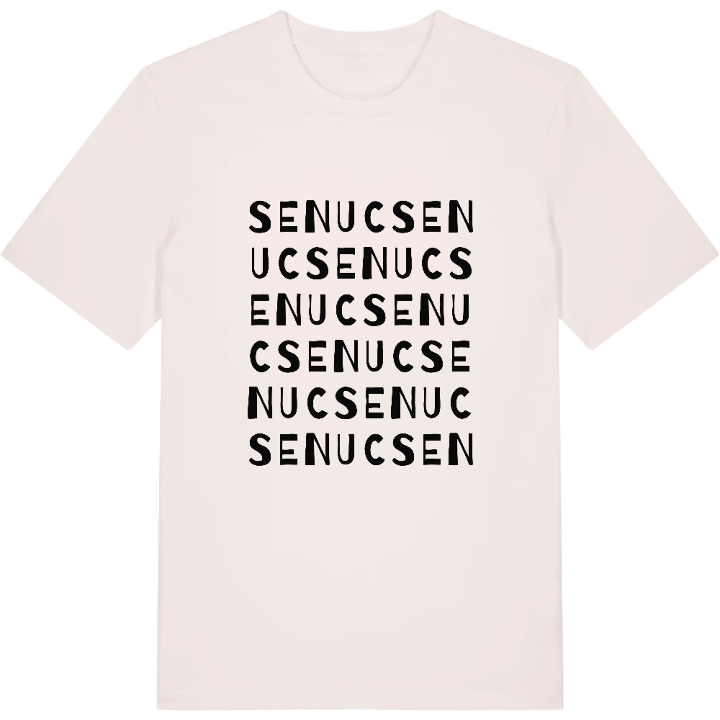 Senuc ordlek t-shirt – t-shirt från PinShirt