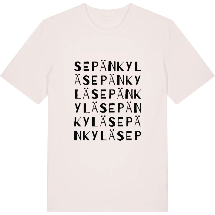 Sepänkylä ordlek t-shirt – t-shirt från PinShirt