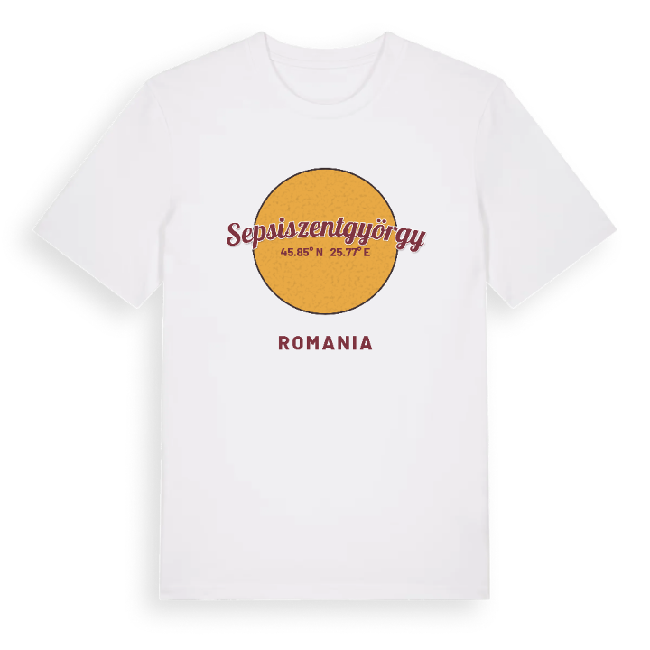 Sepsiszentgyörgy cirkel t-shirt – t-shirt från PinShirt