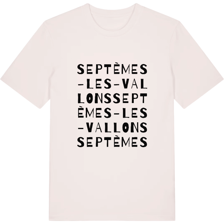 Septèmes-les-Vallons ordlek t-shirt – t-shirt från PinShirt