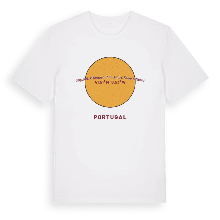 Sequeade e Bastuço (São João e Santo Estêvão) cirkel t-shirt – t-shirt från PinShirt