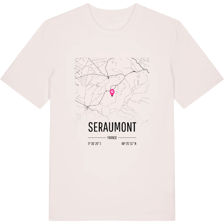 Seraumont karta t-shirt – t-shirt från PinShirt