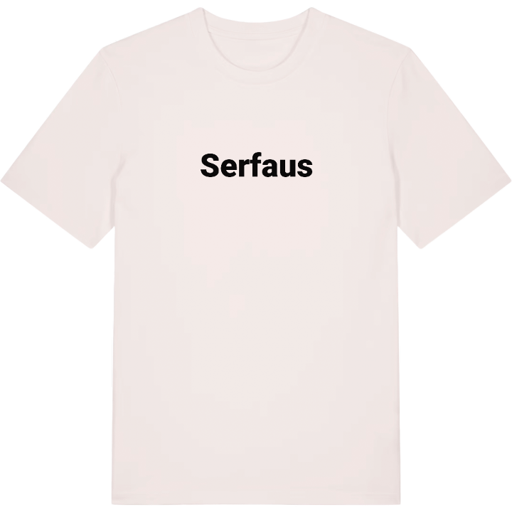 Serfaus fetstil t-shirt – t-shirt från PinShirt