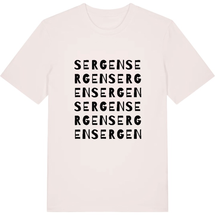 Sergen ordlek t-shirt – t-shirt från PinShirt