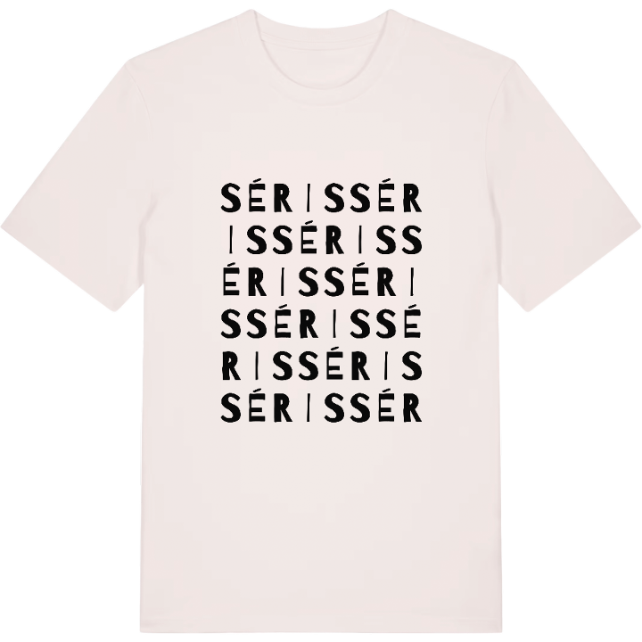 Séris ordlek t-shirt – t-shirt från PinShirt