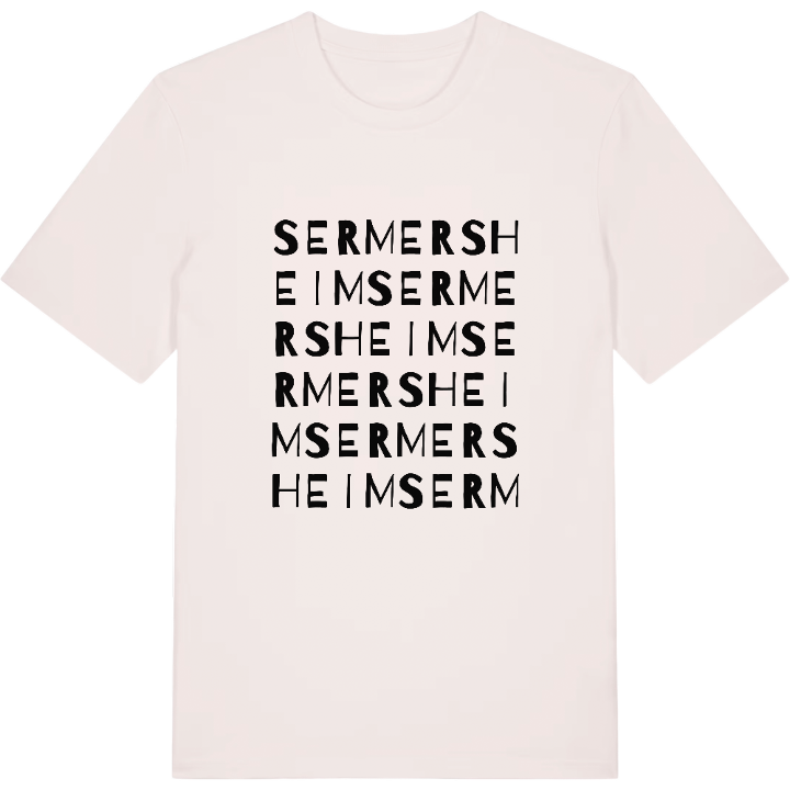 Sermersheim ordlek t-shirt – t-shirt från PinShirt
