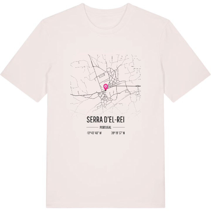 Serra d'El-Rei karta t-shirt – t-shirt från PinShirt