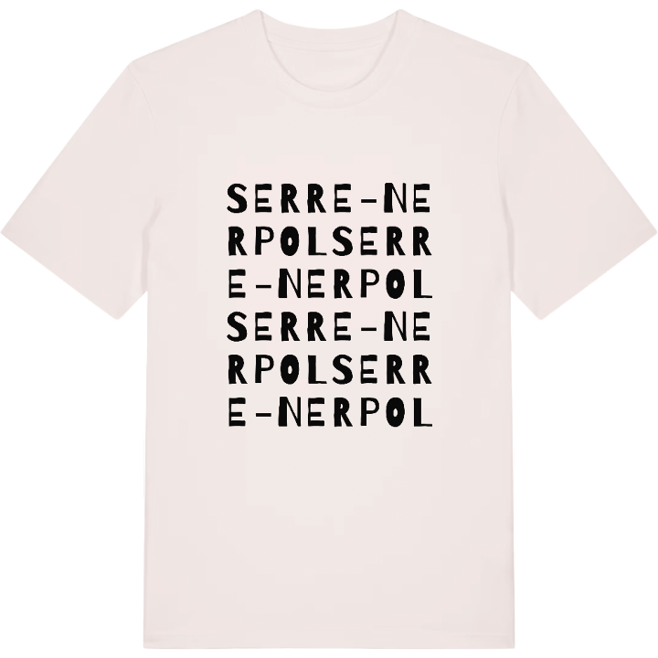 Serre-Nerpol ordlek t-shirt – t-shirt från PinShirt