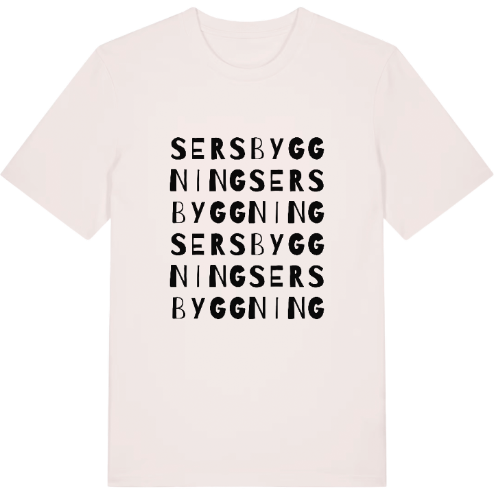 Sers byggning ordlek t-shirt – t-shirt från PinShirt
