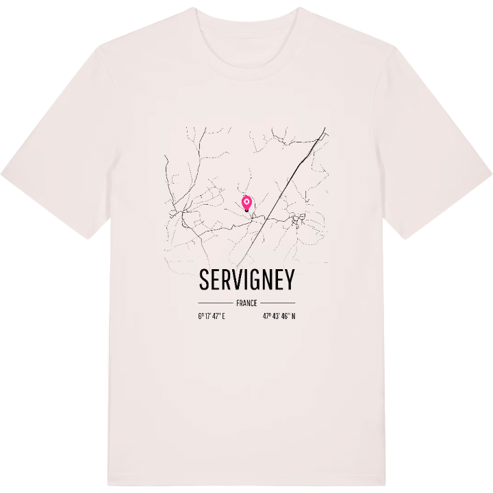 Servigney karta t-shirt – t-shirt från PinShirt