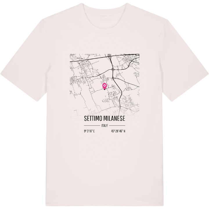 Settimo Milanese karta t-shirt – t-shirt från PinShirt