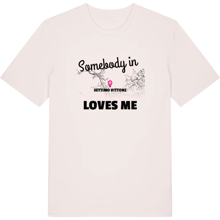 Någon i Settimo Vittone älskar mig t-shirt – t-shirt från PinShirt