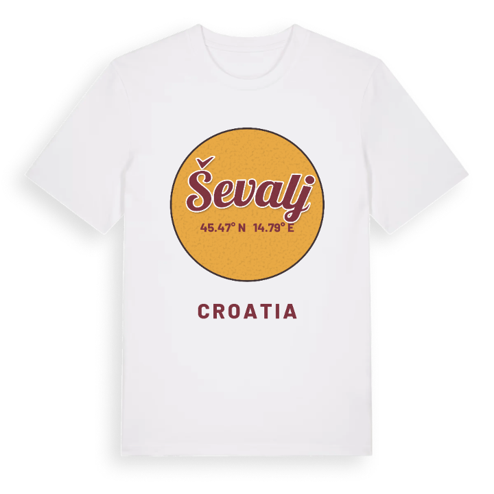 Ševalj cirkel t-shirt – t-shirt från PinShirt