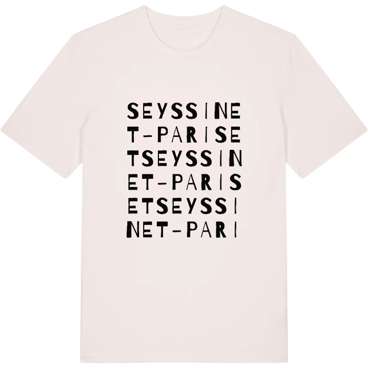 Seyssinet-Pariset ordlek t-shirt – t-shirt från PinShirt