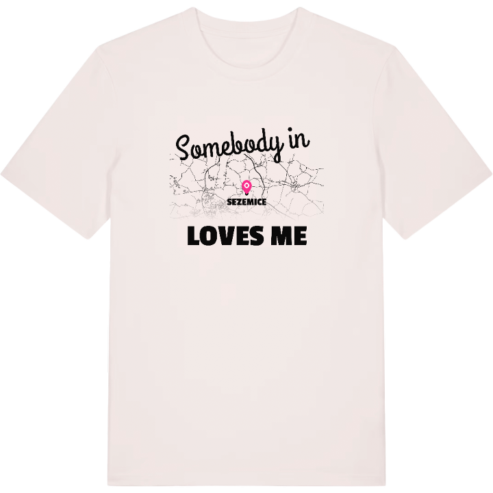 Någon i Sezemice älskar mig t-shirt – t-shirt från PinShirt