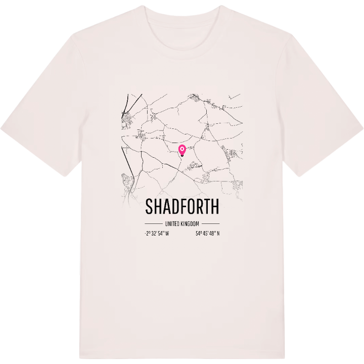 Shadforth karta t-shirt – t-shirt från PinShirt