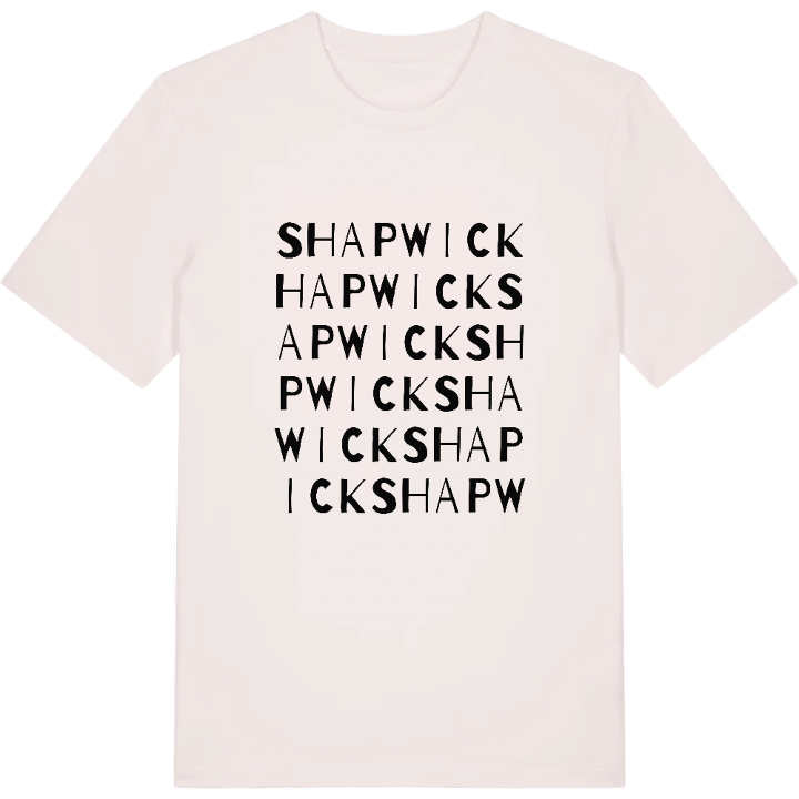 Shapwick ordlek t-shirt – t-shirt från PinShirt