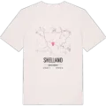 Shelland karta t-shirt