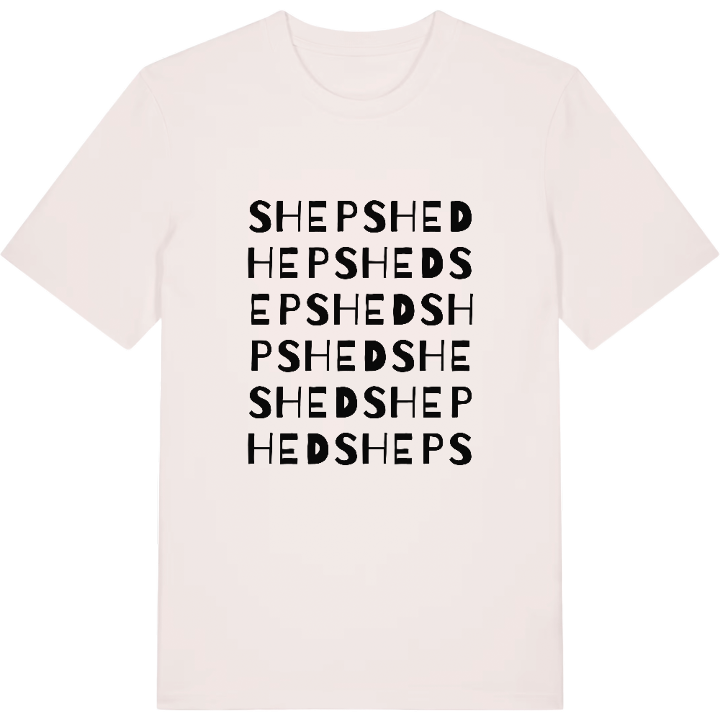 Shepshed ordlek t-shirt – t-shirt från PinShirt