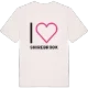 Jag älskar Shirebrook t-shirt stort tryck