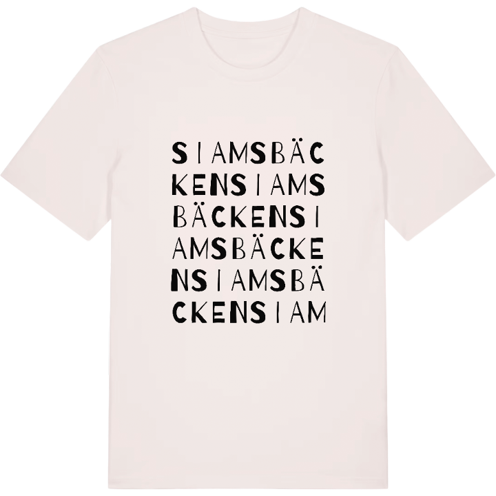 Siamsbäcken ordlek t-shirt – t-shirt från PinShirt