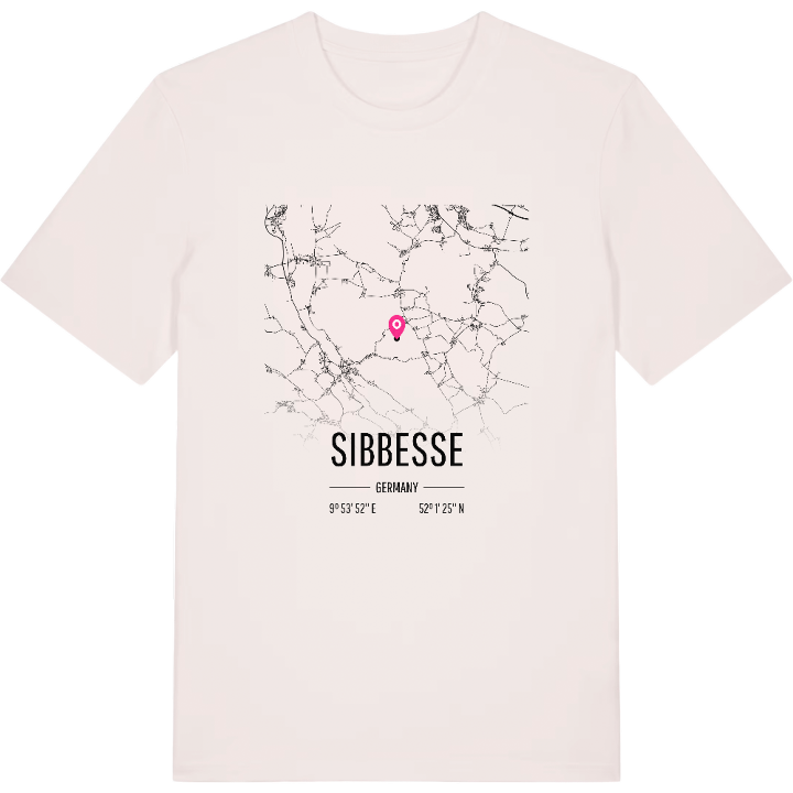 Sibbesse karta t-shirt – t-shirt från PinShirt