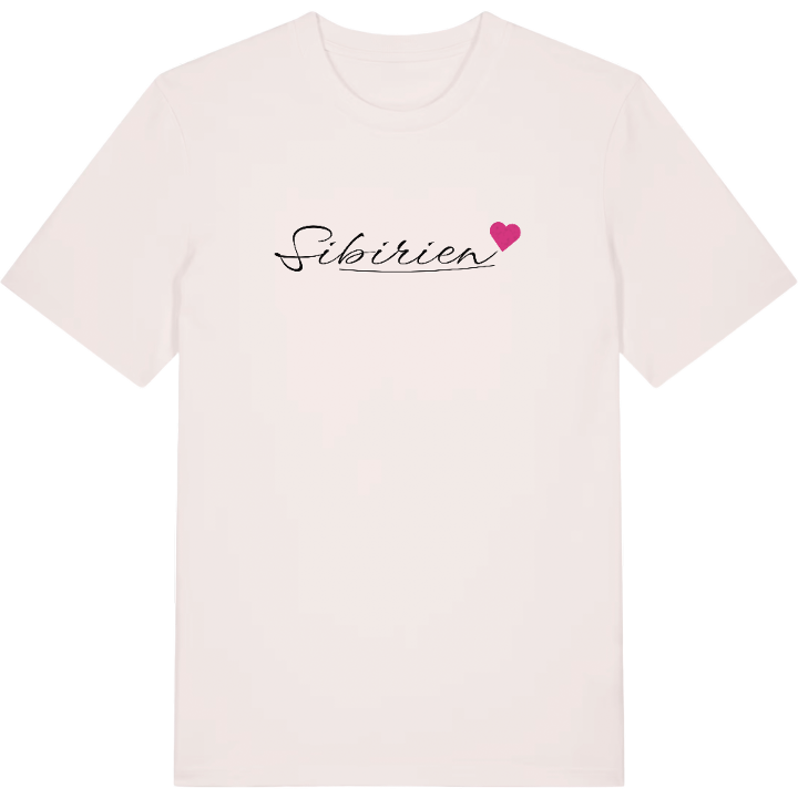 Sibirien hjärta t-shirt – t-shirt från PinShirt