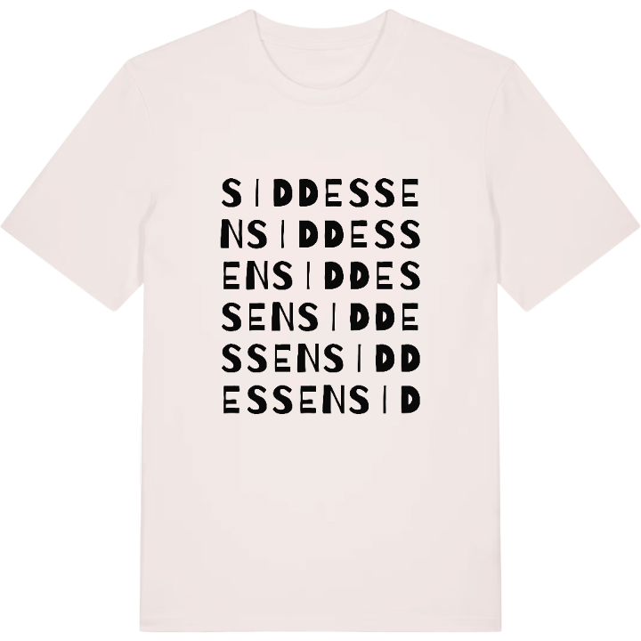 Siddessen ordlek t-shirt – t-shirt från PinShirt