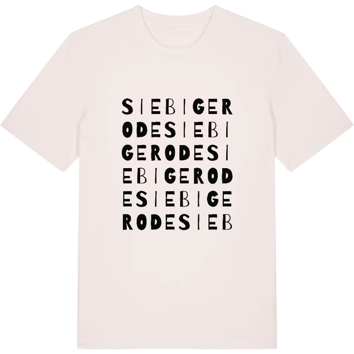 Siebigerode ordlek t-shirt – t-shirt från PinShirt