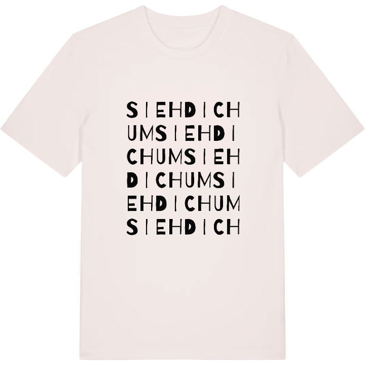 Siehdichum ordlek t-shirt – t-shirt från PinShirt