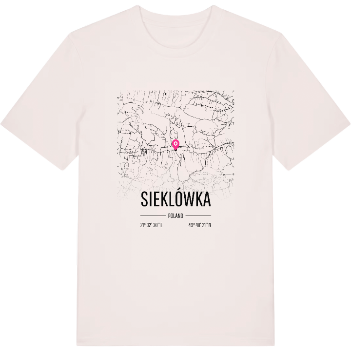 Sieklówka karta t-shirt – t-shirt från PinShirt