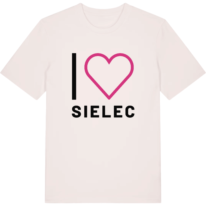 Jag älskar Sielec t-shirt stort tryck – t-shirt från PinShirt