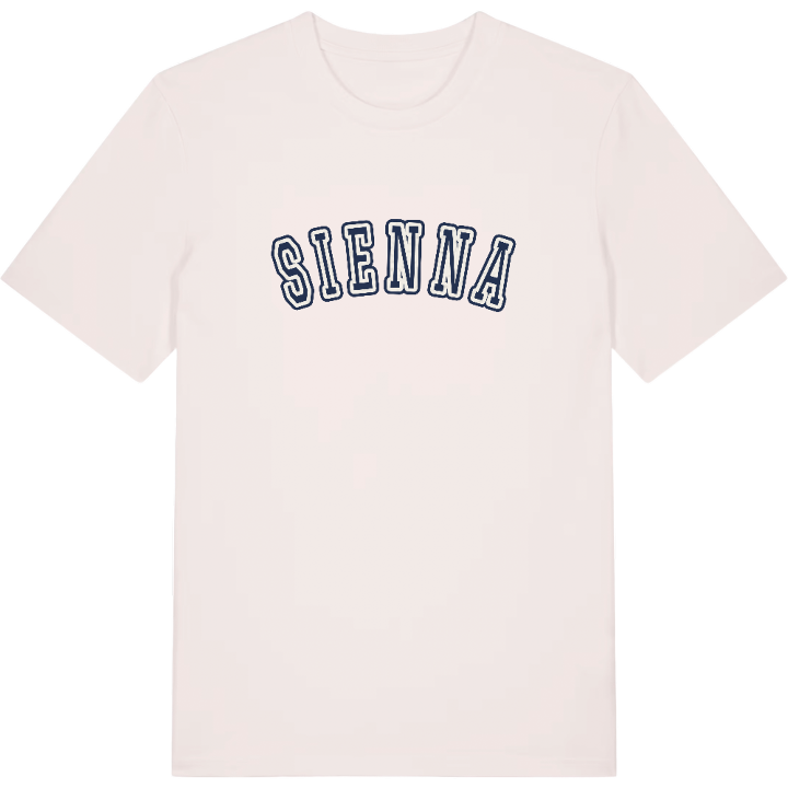 Sienna college t-shirt – t-shirt från PinShirt