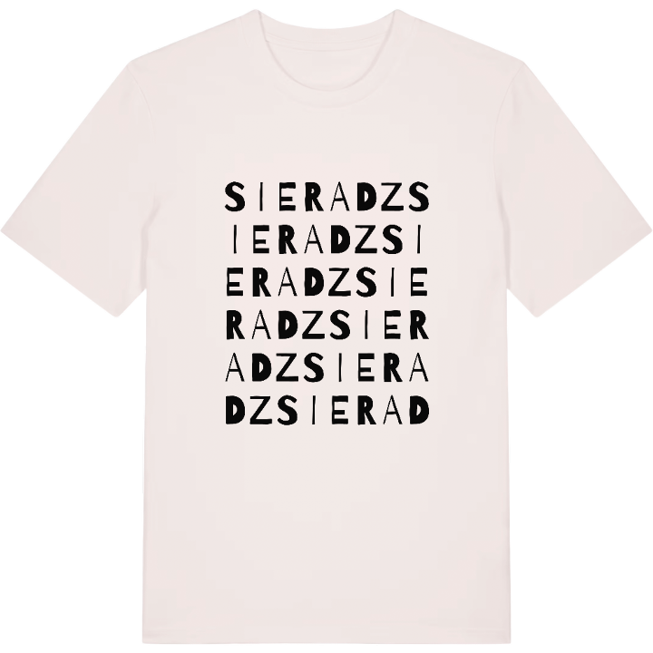 Sieradz ordlek t-shirt – t-shirt från PinShirt