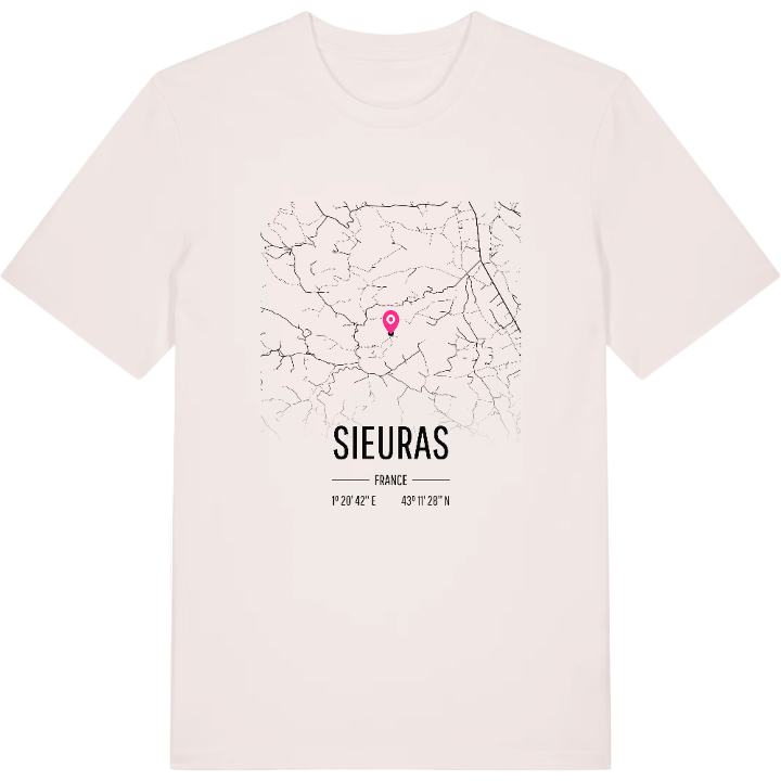 Sieuras karta t-shirt – t-shirt från PinShirt