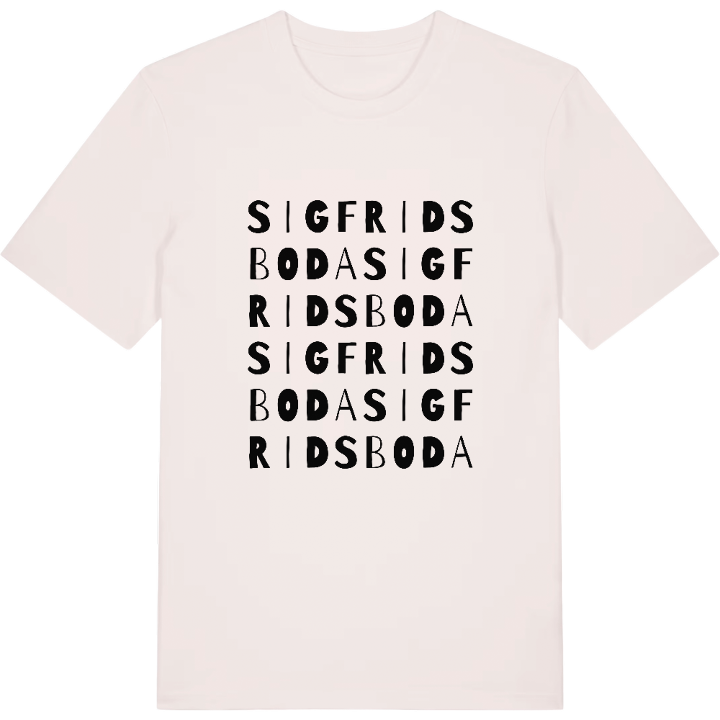 Sigfridsboda ordlek t-shirt – t-shirt från PinShirt