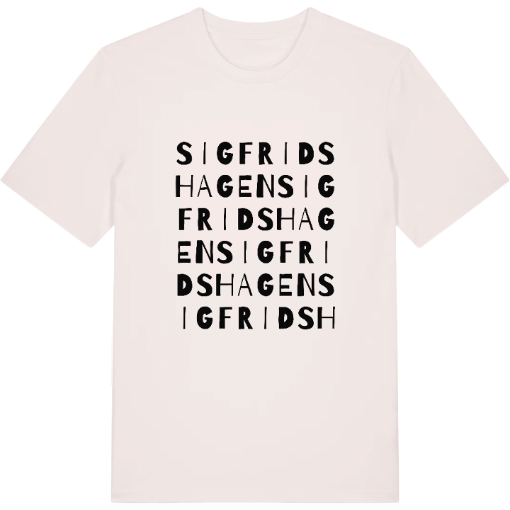 Sigfridshagen ordlek t-shirt – t-shirt från PinShirt
