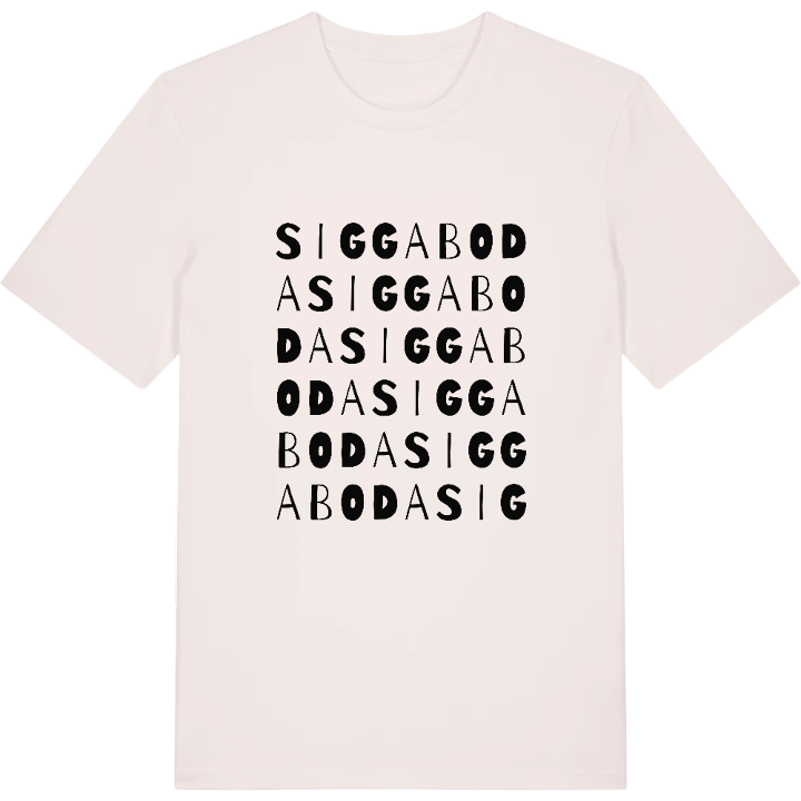Siggaboda ordlek t-shirt – t-shirt från PinShirt