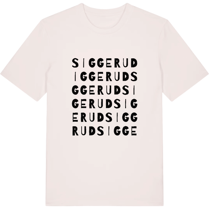 Siggerud ordlek t-shirt – t-shirt från PinShirt