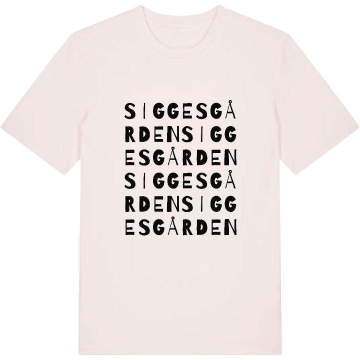 Siggesgården ordlek t-shirt – t-shirt från PinShirt